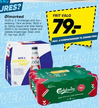 Bilka Øl tilbud