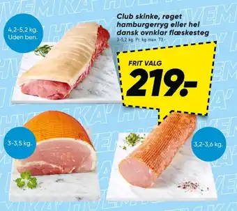 Bilka Flæskesteg tilbud