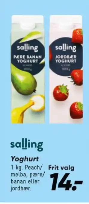 Bilka Peach Melba Yoghurt tilbud