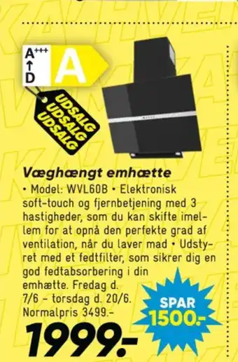 Bilka Emhætte tilbud