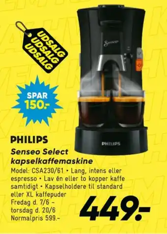 Bilka Kaffemaskine tilbud