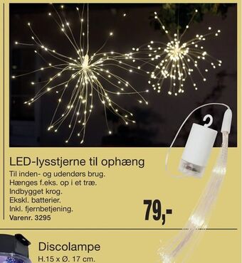 Harald Nyborg LED-lysstjerne til ophæng tilbud