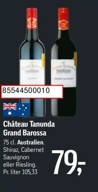 Føtex Château Tanunda Grand Barossa tilbud