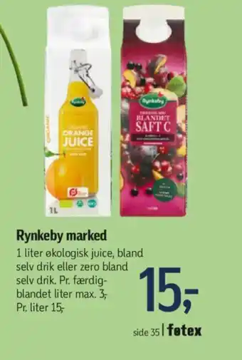 Føtex Rynkeby marked tilbud