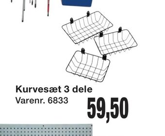 Harald Nyborg Kurvesæt 3 dele tilbud