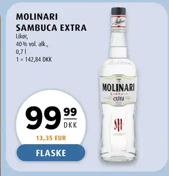 Scandinavian Park MOLINARI SAMBUCA EXTRA tilbud
