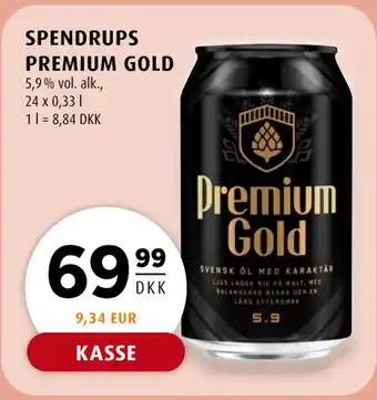 Scandinavian Park SPENDRUPS PREMIUM GOLD tilbud