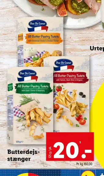 Lidl Butterdejsstænger tilbud