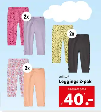 Lidl Leggings 2-pak tilbud