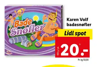 Lidl Karen Volf badesnøfler tilbud