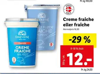 Lidl Creme fraiche eller fraiche tilbud