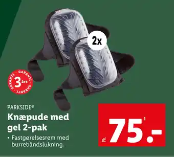 Knæpude med gel 2-pak