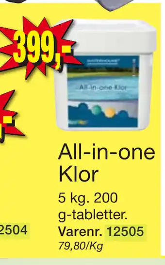 All-in-one Klor