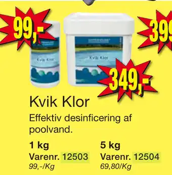 Harald Nyborg Kvik Klor tilbud