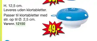 Harald Nyborg Klordispenser til pool tilbud