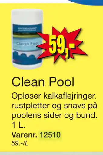 Harald Nyborg Clean Pool tilbud