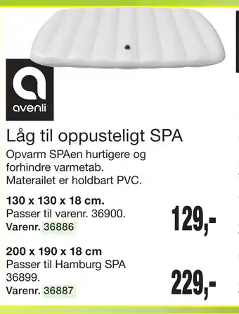 Harald Nyborg Låg til oppusteligt SPA tilbud
