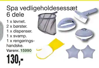 Harald Nyborg Spa vedligeholdesessæt 6 dele tilbud