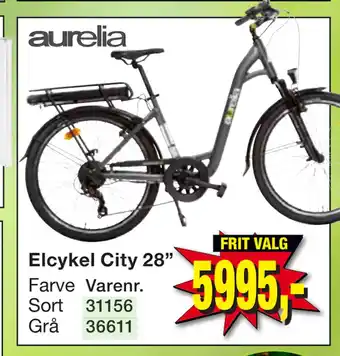 Harald Nyborg Elcykel City 28” tilbud
