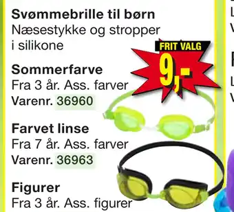 Harald Nyborg Svømmebrille til børn tilbud