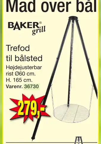Harald Nyborg Trefod til bålsted tilbud