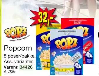 Harald Nyborg Popcorn tilbud