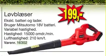 Harald Nyborg Løvblæser tilbud