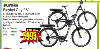 Harald Nyborg Elcykel City 28” tilbud