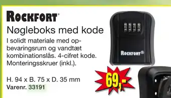 Harald Nyborg Nøgleboks med kode tilbud