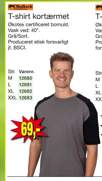 Harald Nyborg T-shirt kortærmet tilbud