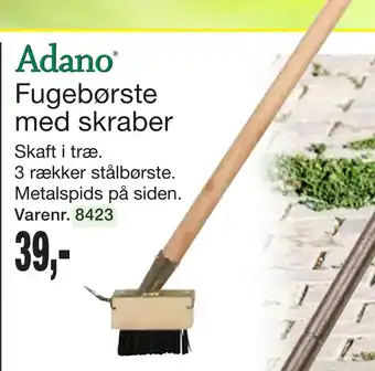 Harald Nyborg Fugebørste med skraber tilbud