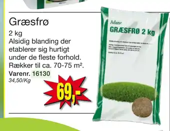 Harald Nyborg Græsfrø tilbud