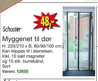 Harald Nyborg Myggenet til dør tilbud