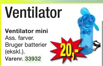 Harald Nyborg Ventilator tilbud