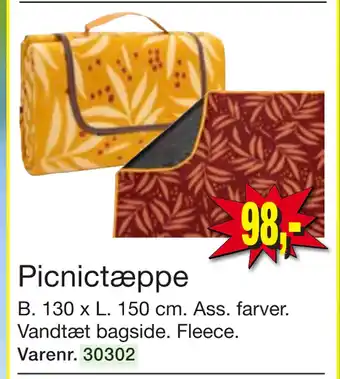 Harald Nyborg Picnictæppe tilbud