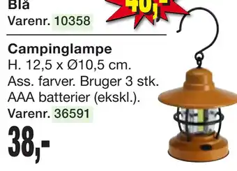 Harald Nyborg Campinglampe tilbud