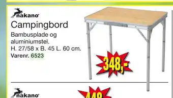 Harald Nyborg Campingbord tilbud