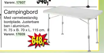 Harald Nyborg Campingbord tilbud