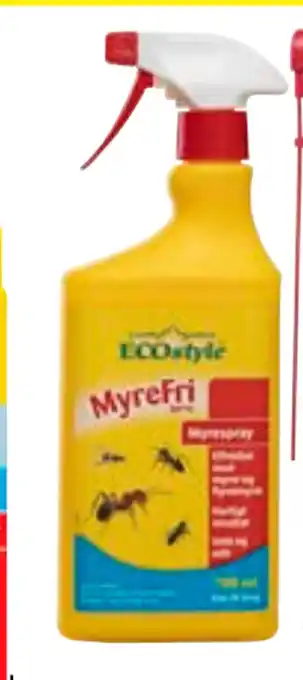 Harald Nyborg MyreFri spray tilbud