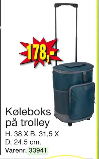 Harald Nyborg Køleboks på trolley tilbud
