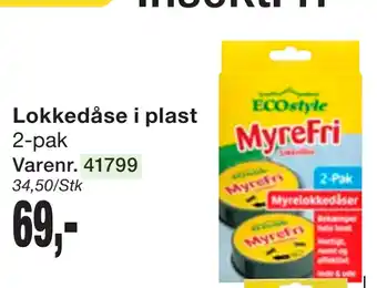 Harald Nyborg Lokkedåse i plast tilbud