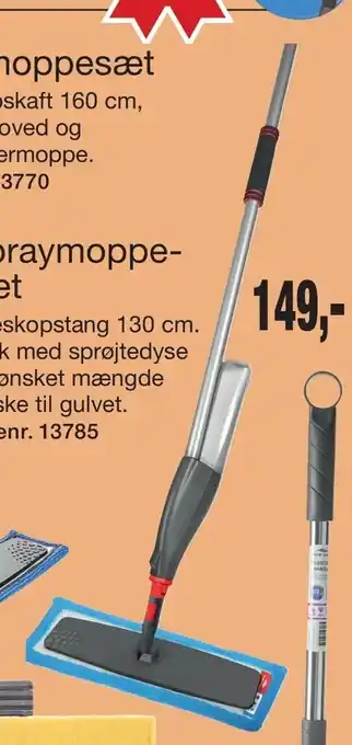 Harald Nyborg Spraymoppe sæt tilbud