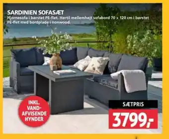 XL-BYG SARDINIEN SOFASÆT tilbud