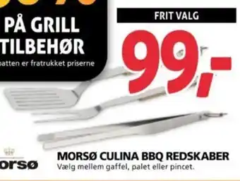XL-BYG MORSØ CULINA BBQ REDSKABER tilbud