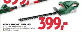 XL-BYG BOSCH TELESKOPHÆKKEKLIPPER 18V tilbud