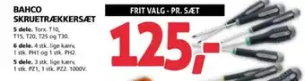 XL-BYG BAHCO SKRUETRÆKKERSÆT tilbud