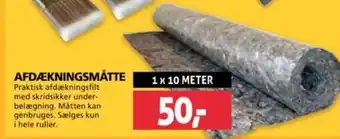 XL-BYG AFDÆKNINGSMÅTTE tilbud
