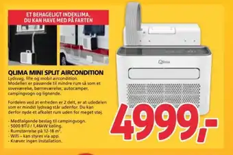 XL-BYG QLIMA MINI SPLIT AIRCONDITION tilbud