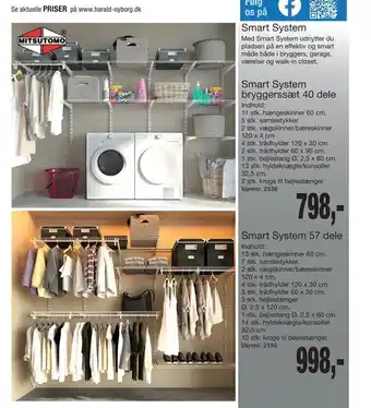 Smart System bryggerssæt 40 dele