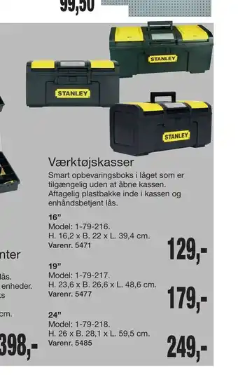 Værktøjskasser